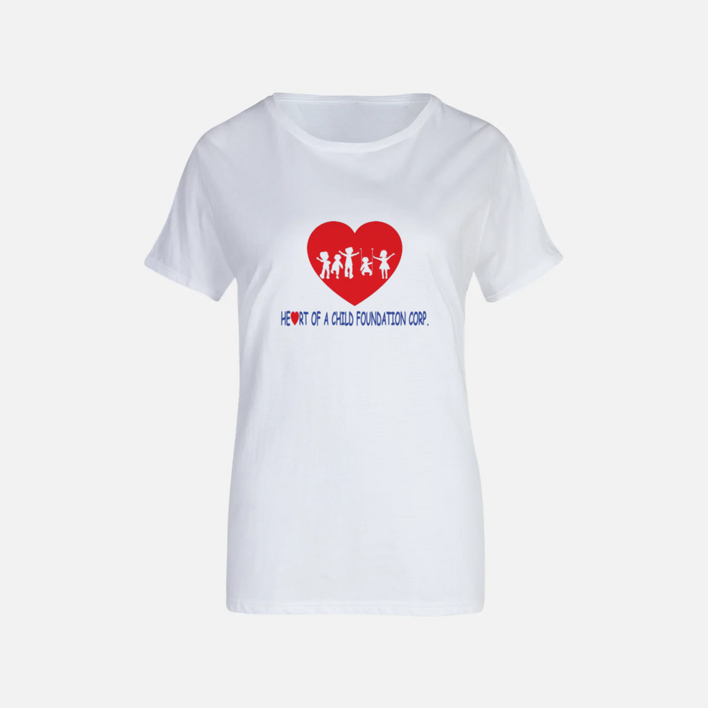 Women Heat Of A Child Foundation Short Sleeve T-shirt